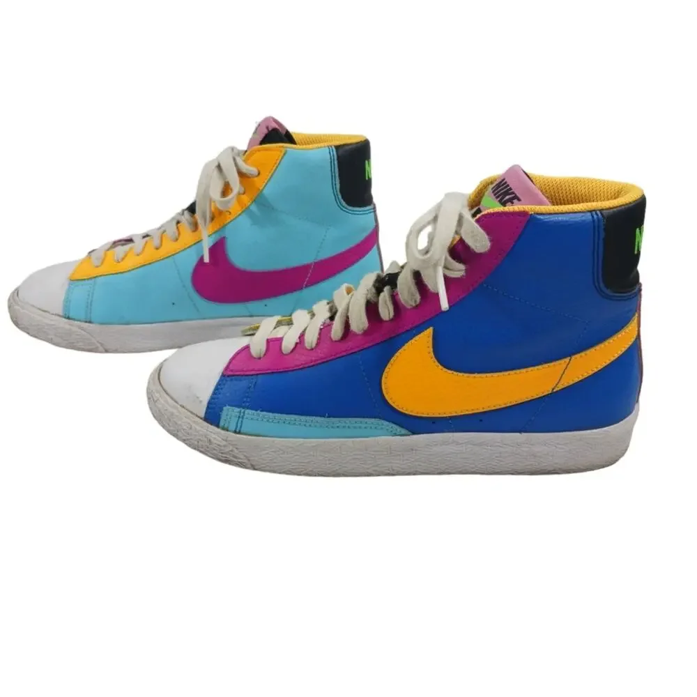 Nike Blazer Multi Color Sneakers GUC size 5Y S2284